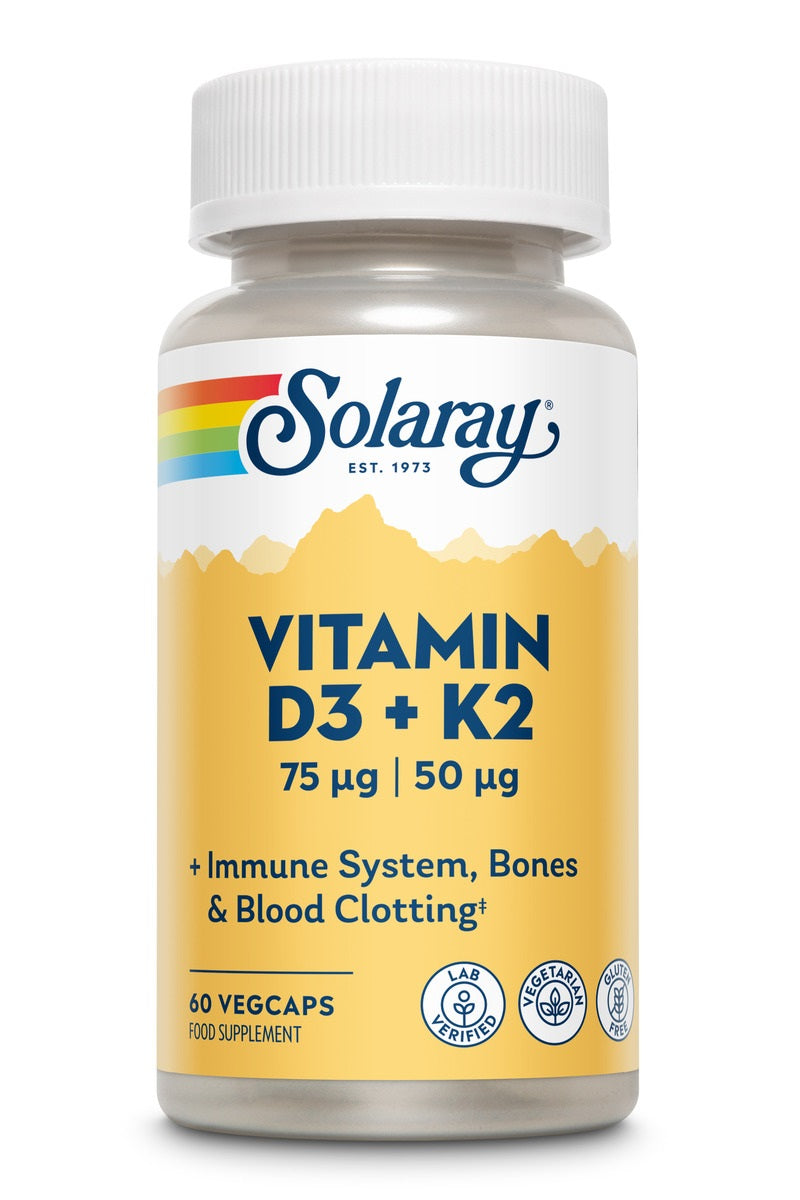 Vitamin D3 + K2 60&