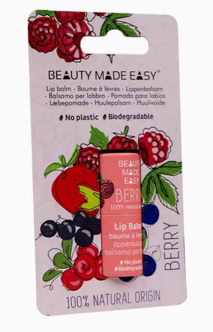 Beauty Made Easy Paper Tube Lip Balm