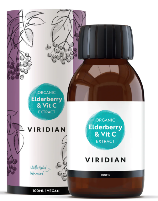 Viridian Organic Elderberry & Vit C Extract - Health Emporium