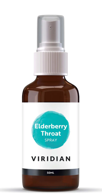 Viridian Organic Elderberry Throat Spray - Health Emporium
