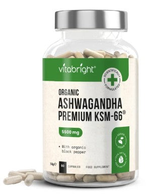 Vitabright Ashwagandha Tablets Organic KSM-66