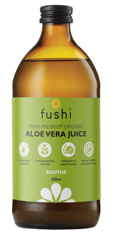 Fushi Wellbeing Organic Aloe Vera Juice 500ml