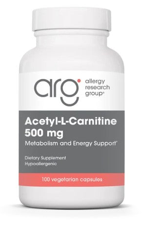 ARG Acetyl-L-Carnitine 500mg x 100 Capsules