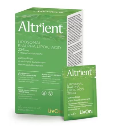 Altrient Liposomal R-Alpha Lipoic Acid 226mg 30 Sachets