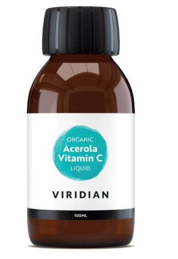 Viridian Organic Acerola Liquid C 100ml - Health Emporium
