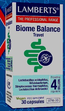 Lamberts Biome Balance Travel 30 capsules