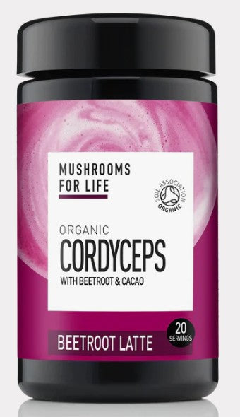 Organic Cordyceps Beetroot Latte Mix 130g