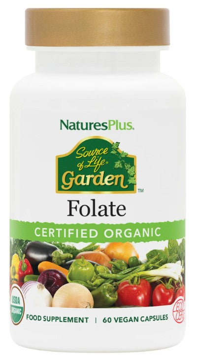 Source of Life Garden Folate 60 Capsules