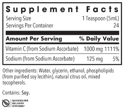 Allergy Research Micro Liposomal C 120 mL (4 fl. oz.) - Health Emporium