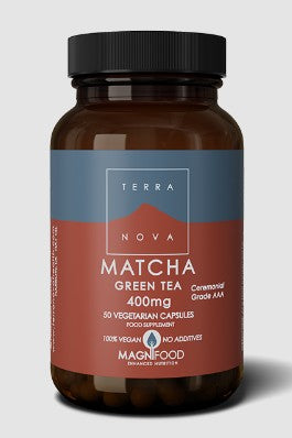 Terranova Matcha Green Tea 400mg (Organic) 50 caps
