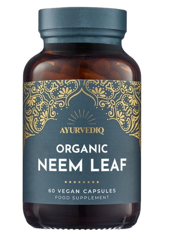 Organic Neem Leaf Caps - 60 capsules