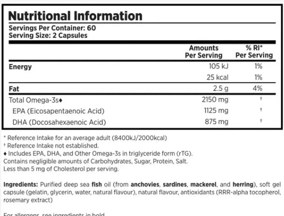 Ultimate Omega 2X 120 softgels with total omega 3s – NORDIC NATURALS