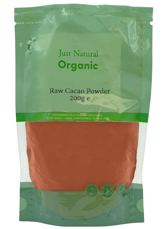 Organic Cacao Powder Raw 200g