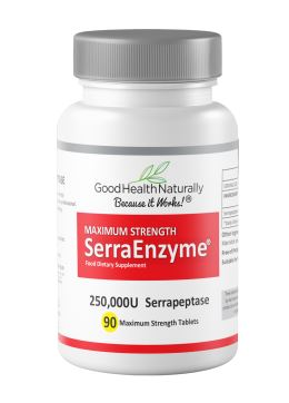 SerraEnzyme High Strength Serrapeptase 250,000iu Tablet