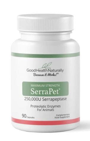 Good Health Naturally SerraPet 250,000IU Serrapeptase 90 CAPSULES
