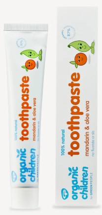 Green People Children Mandarin Toothpaste 50ml