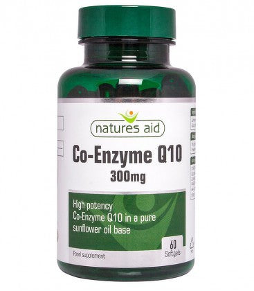 Natures Aid Co-Enzyme Q10 300mg 60 Caps