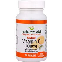Natures Aid Vitamin C Low Acid - Health Emporium