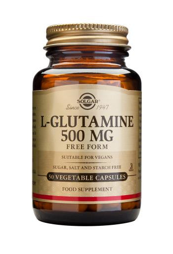 L-Glutamine 500 mg Vegetable Capsules - Health Emporium