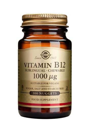 Vitamin B12 1000 µg 100 Nuggets - Health Emporium