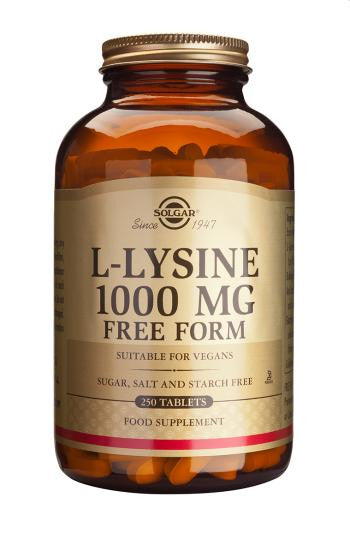 L-Lysine 1000 mg 250 Tablets - Health Emporium