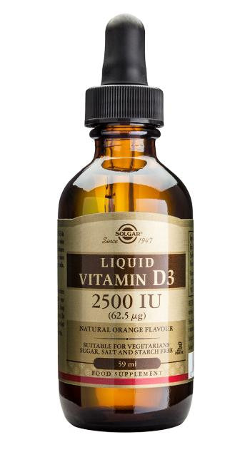 Liquid Vitamin D3 2500 IU (62.5 µg) - Health Emporium