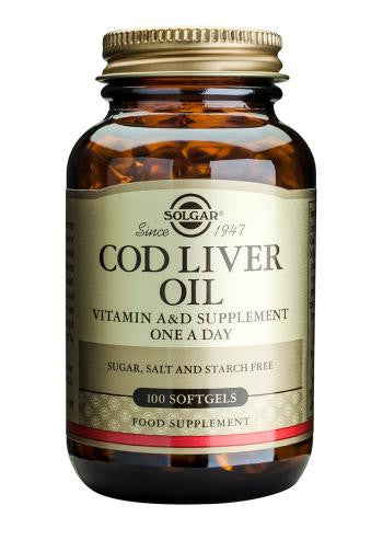 Cod Liver Oil 100 Softgels - Health Emporium