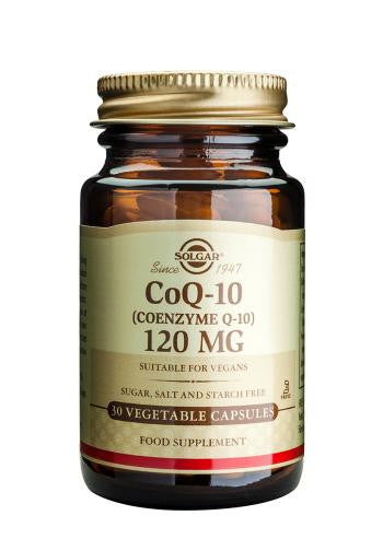 Coenzyme Q-10 120 mg Vegetable Capsules - Health Emporium