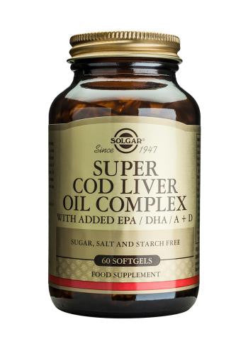 Super Cod Liver Oil Complex 60 Softgels - Health Emporium