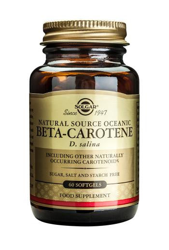 Natural Source Oceanic Beta Carotene 60 Softgels - Health Emporium