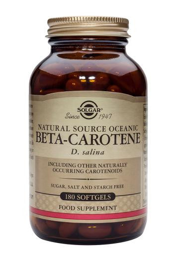 Natural Source Oceanic Beta Carotene 180 Softgels - Health Emporium