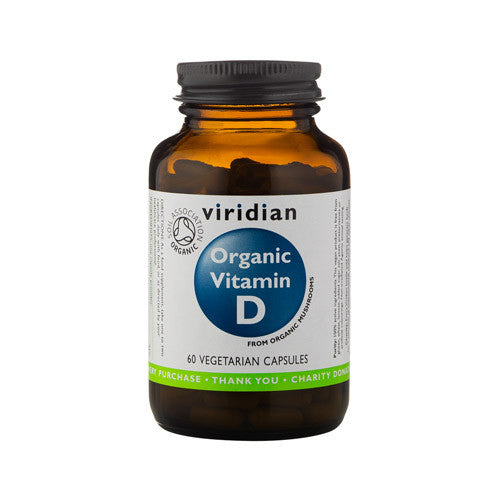 Organic Vitamin D2 (Vegan) 400iu Veg Caps - Health Emporium