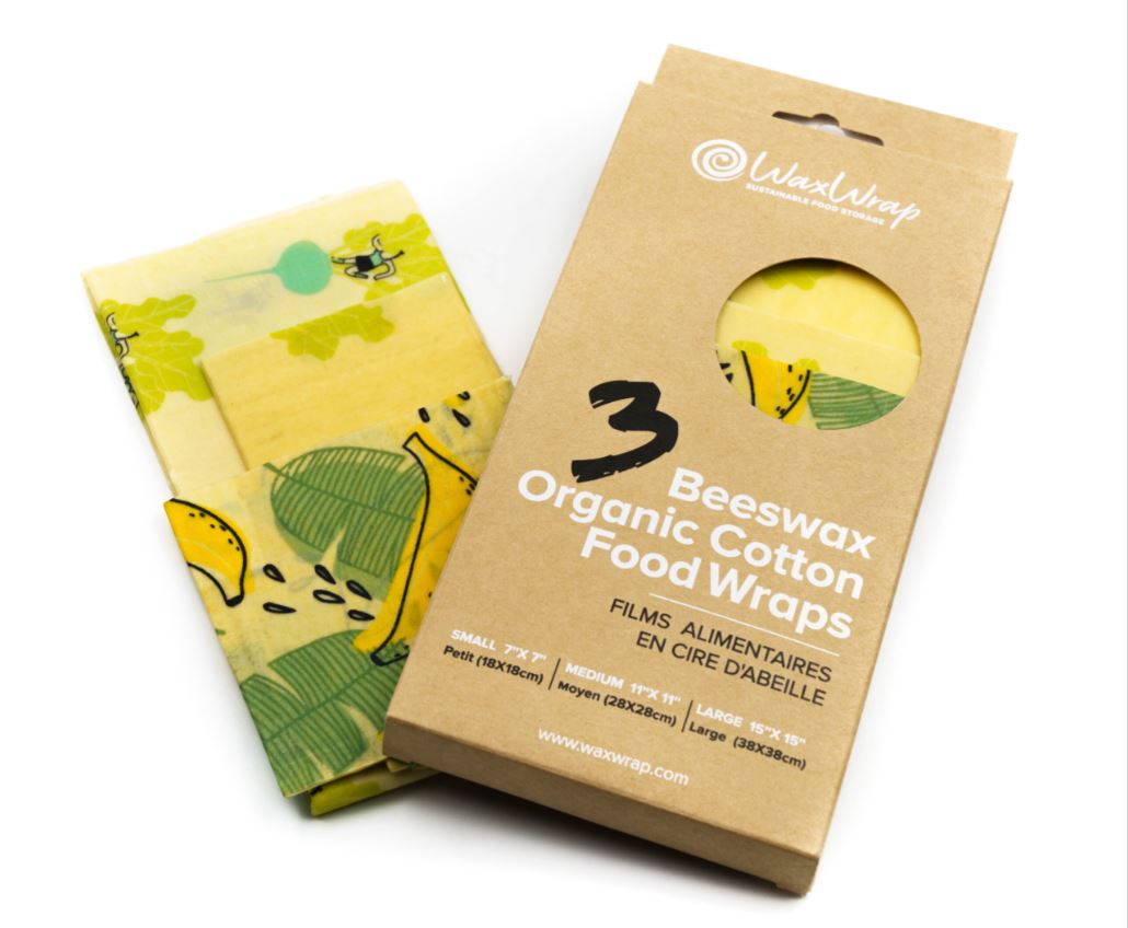 BeesWax Organic Cotton Food Wraps (3)