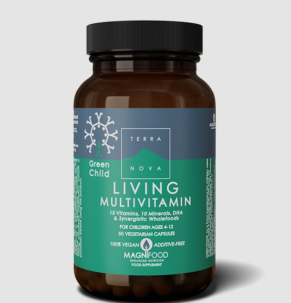 Terranova Green Child Living Multivitamin 100 Caps - Health Emporium