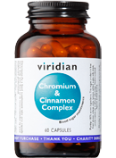 Chromium & Cinnamon Complex 60 Veg Caps - Health Emporium
