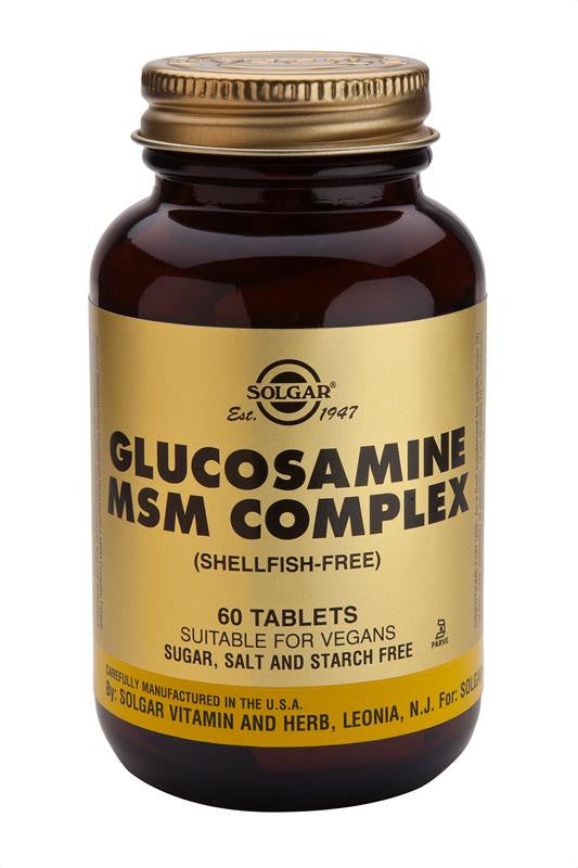Glucosamine MSM Complex Tablets (Shellfish-Free) 60&