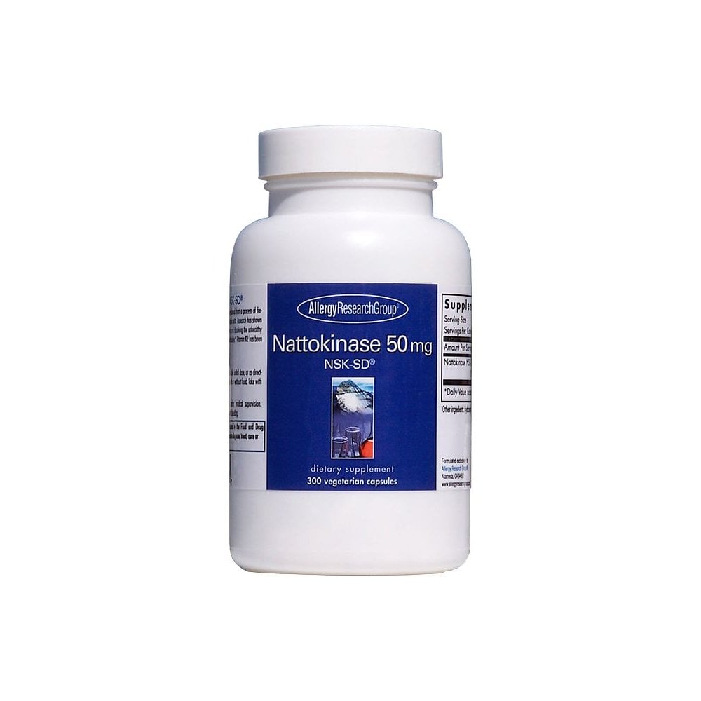 Allergy Research Nattokinase 50mg 300&