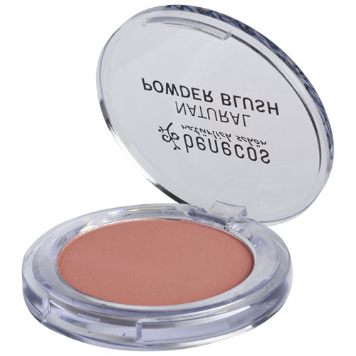 benecos NATURAL POWDER BLUSH sassy salmon - 5.5g