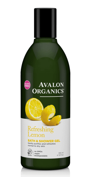 Refreshing Lemon Bath and Shower Gel 355ml