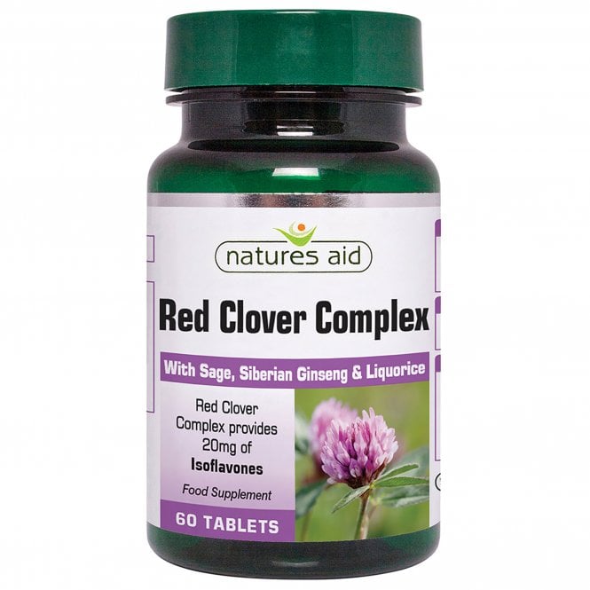 Natures Aid Red Clover & Sage 60&