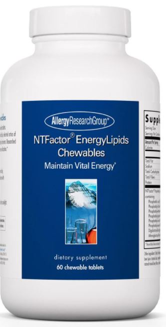 NTFactor EnergyLipids 60 Chewable Wafers