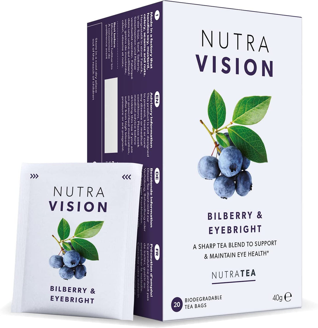 Nutratea Vision - 20 bags