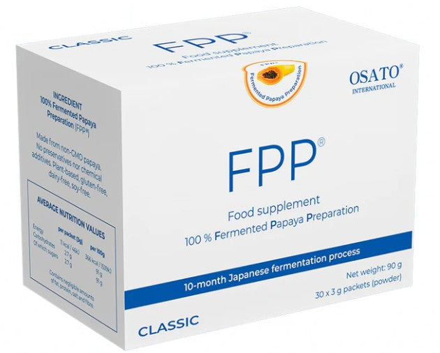 100% fermented papaya preparation