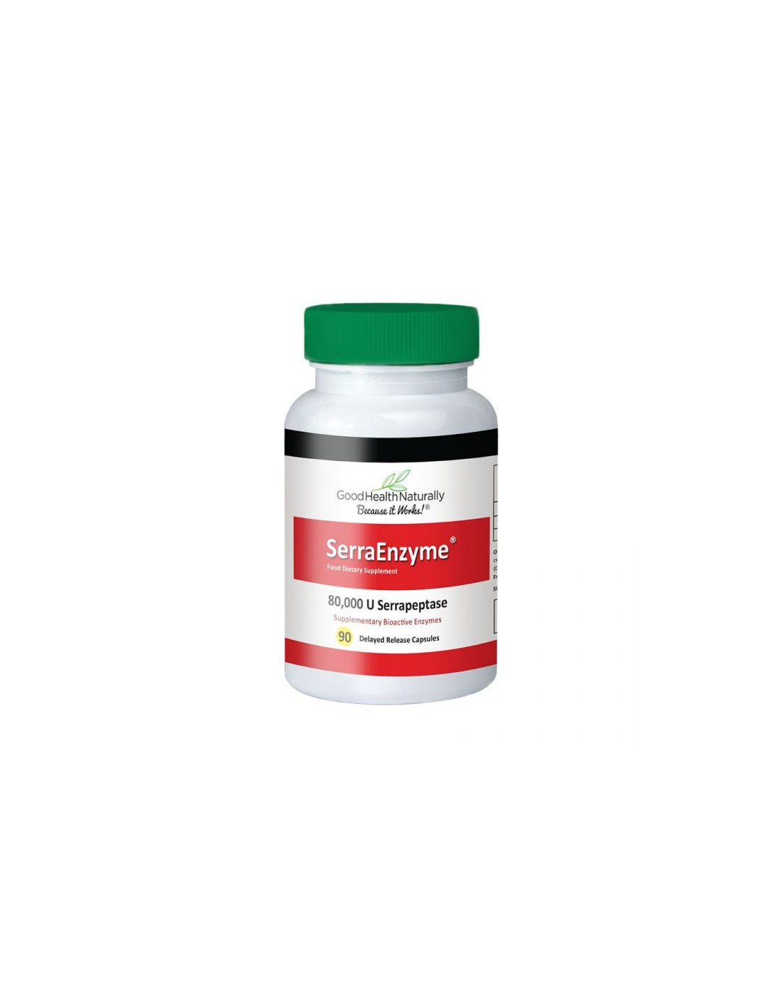 Serra Enzyme® 80,000IU - 90 Serrapeptase Capsules - Health Emporium