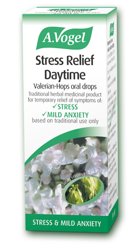 Stress Relief Daytime Valerian-Hops Oral Drops 50ml - Health Emporium