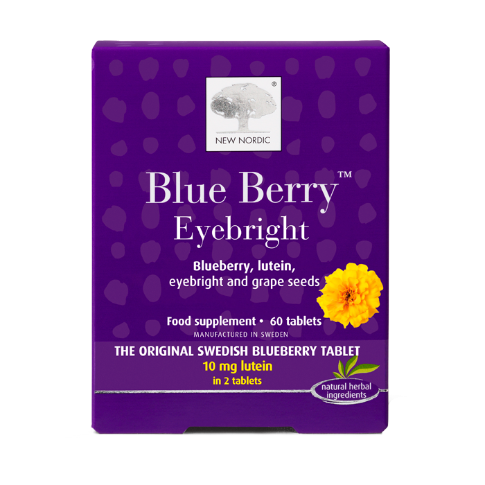 New Nordic Blue Berry Eyebright 60 Tabs