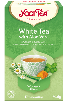 Yogi Tea White Tea with Aloe Vera