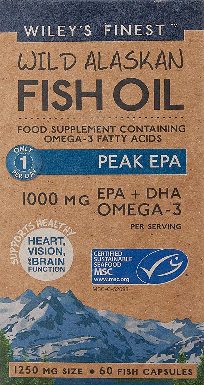 Wiley's Wild Alaskan Fish Oil 20% rabat på prisen