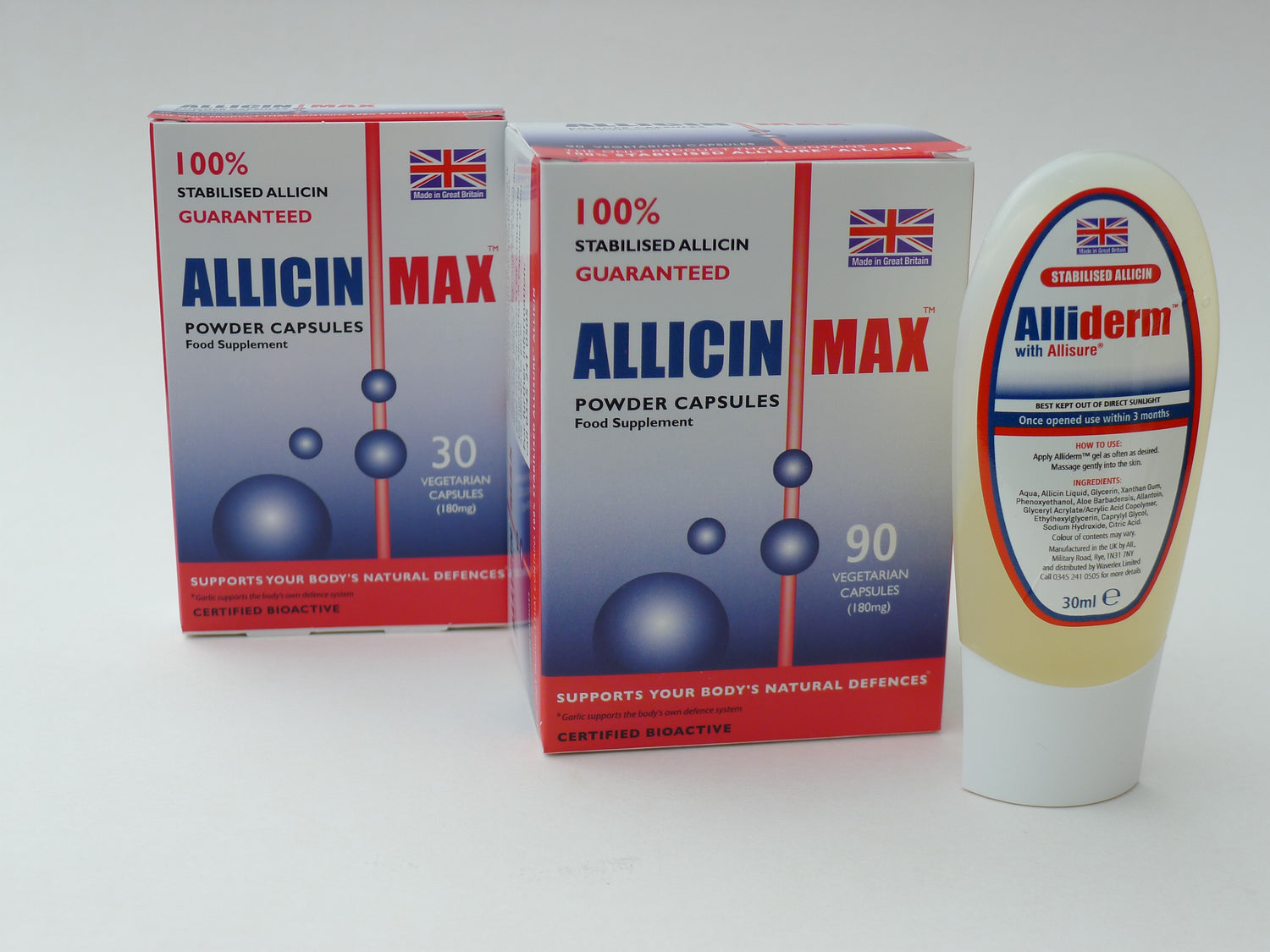 AllicinMax ALHO para resfriados e gripes de inverno