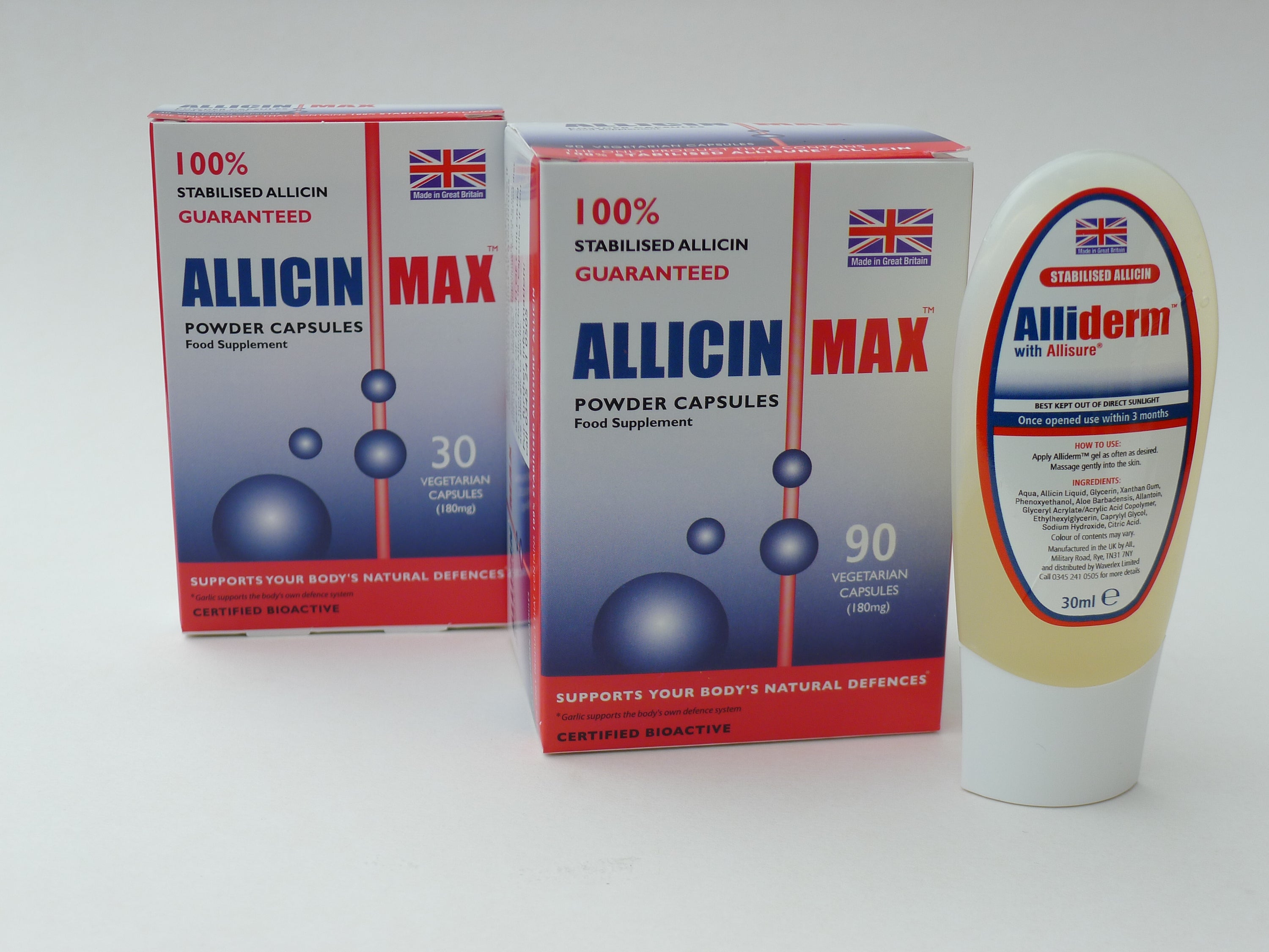 AllicinMax GARLIC สำหรับโรคหวัดและไข้หวัดใหญ่ในฤดูหนาว